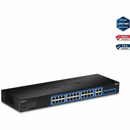 TRENDnet TEG-284WS 28-Port Gigabit Web Smart Switch