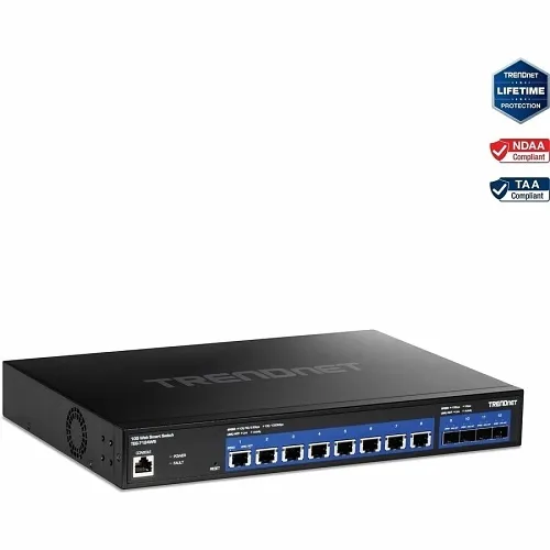 TRENDnet TEG-7124WS 12-Port 10G Web Smart Switch
