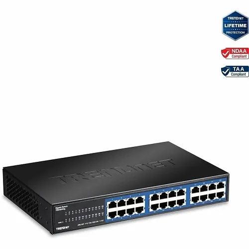 TRENDnet TEG-S24DG 24-Port Gigabit GREENnet Desktop Switch
