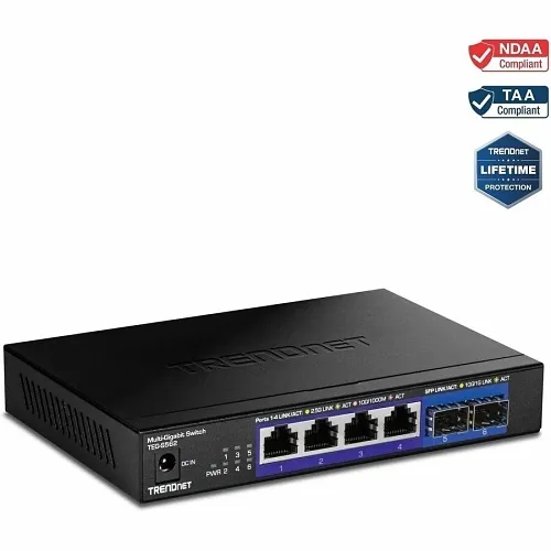 TRENDnet TEG-S562 6-Port Unmanaged Multi-Gig Network Switch