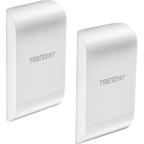 TRENDnet TEW-740APBO2K Wireless N300 Outdoor PoE Preconfigured Point-to-Point Bridge Kit, 10 dBi, 2-Pack