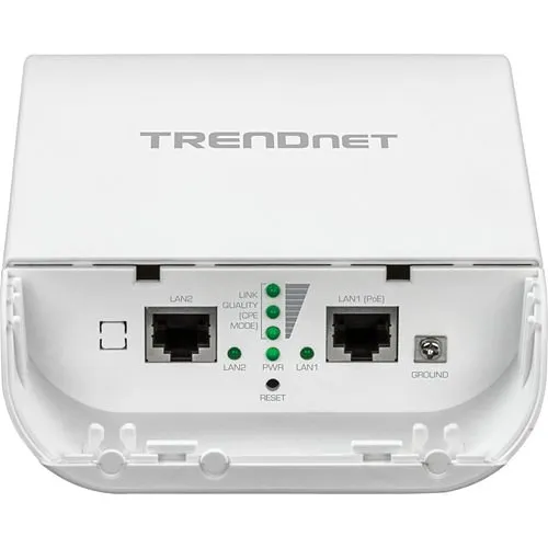 TRENDnet TEW-740APBO2K 10 dBi Wireless N300 Outdoor PoE Preconfigured Point-to-Point Bridge Kit, 2-Pack