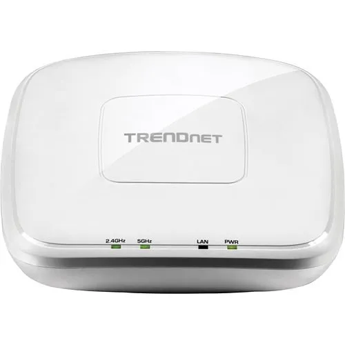 TRENDnet TEW-821DAP AC1200 Dual Band PoE Indoor Wireless Access Point, 867Mbps