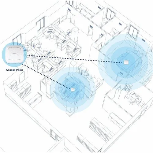 TRENDnet TEW-821DAP AC1200 Dual Band PoE Indoor Wireless Access Point, 867Mbps