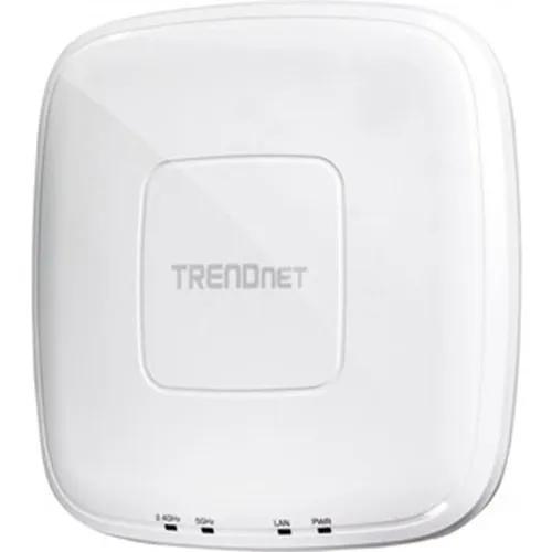 TRENDnet TEW-821DAP AC1200 Dual Band PoE Indoor Wireless Access Point, 867Mbps