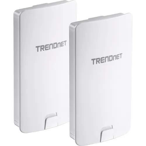 TRENDnet TEW-840APBO2K CA 14 dBi WiFi AC867 Outdoor PoE Preconfigured Point-to-Point Bridge Kit
