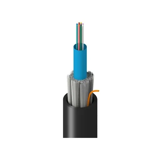 Belden TF-SC0-012-RR5N Indoor Outdoor OS2 12-Fiber Optic PVC Cable, Black