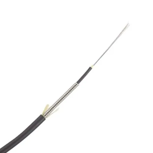 TiniFiber TF12-OM3-PLO-LCLC-300-2PE Indoor / Outdoor 12-Fiber OM3 250um Plenum Armored Fiber Optic Cable, LC to LC