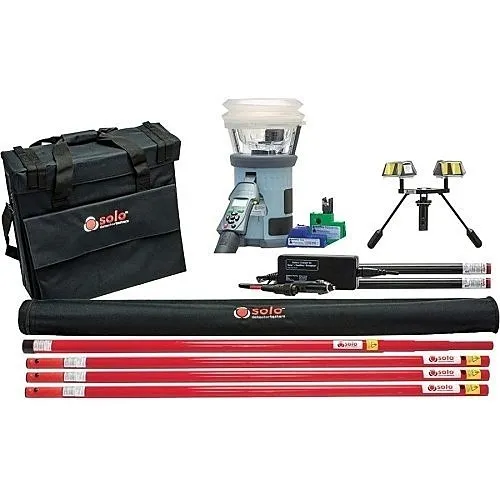 SDi TF2823 Testifire Smoke, Heat, and CO Detector Testing Kit, 30’, 12-Piece, Includes Testifire 1001, Solo 100, Solo 200, Solo 610, Smoke Capsule, CO Capsule, Solo 727, (2) Solo 770, (3) Solo 101