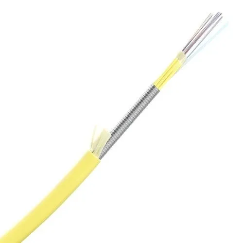 beyerdynamic TF96-OS2-PLO/Y 96-Core Fiber Optic Plenum Cable, Armored, Indoor / Outdoor, 250um, Singlemode, OS2, Yellow