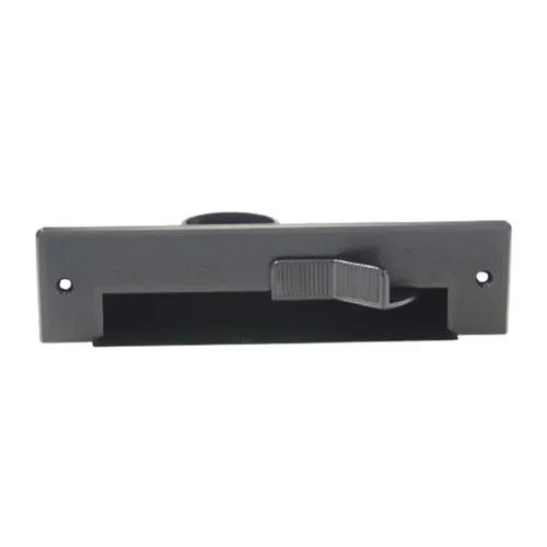 Trovac TFVACPC02A Dust Pan for Central Vacuum, Black
