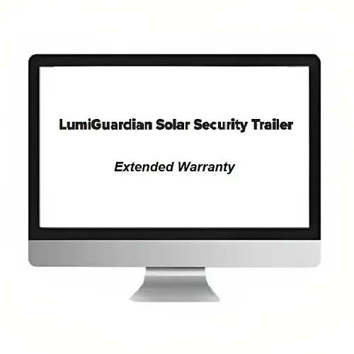 Luminys TG-113A-1Y LumiGuardian Solar Security Trailer Extended Warranty, 1-Year