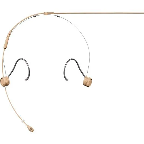 Shure TH53T/O-MTQG TwinPlex TH53 Subminiature Headset Microphone, MTQG Connector, Tan