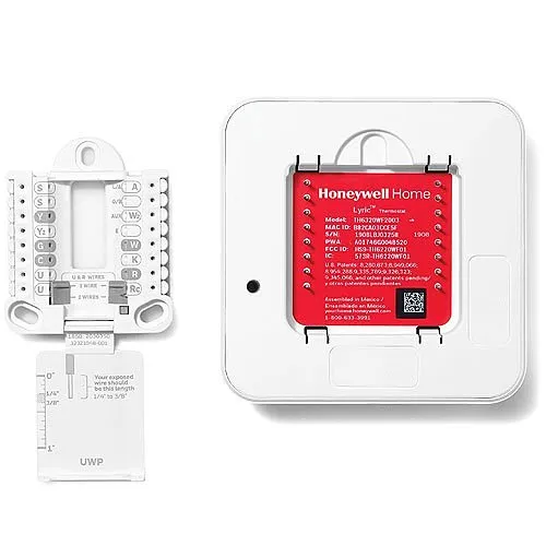 Honeywell Home TH6220WF2006/U T6 Pro Smart Thermostat, 2H/2C