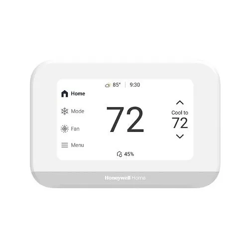 Honeywell Home THX900W1/U ElitePro S900 Series 4.3" Programmable Thermostat, White