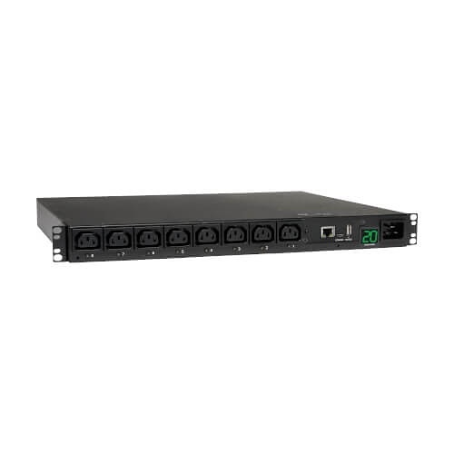 Eaton Tripp Lite PDUMH20HVNET IP Enabled PDU Horizontal Orientation, 120 VAC, 20A
