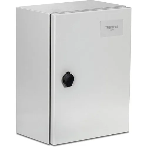 TRENDnet TI-CA2 Outdoor Steel Enclosure with Lockable Hinged Door, IP66