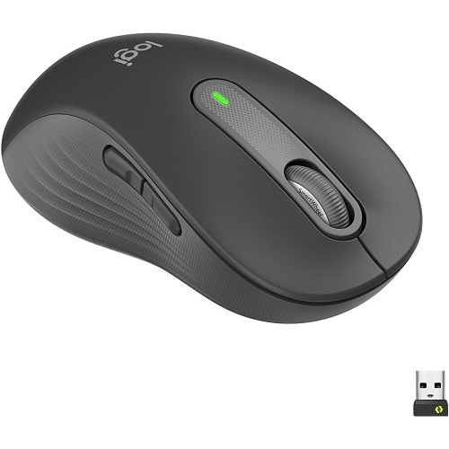 Logitech 910-006234 Graphite Bluetooth Wireless Mouse, M650 Lef