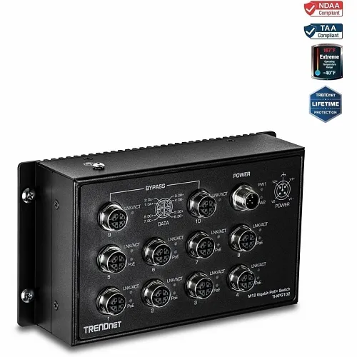 TRENDnet TI-XPG102 10-PRT Industrial EN 50155 M12GB Software