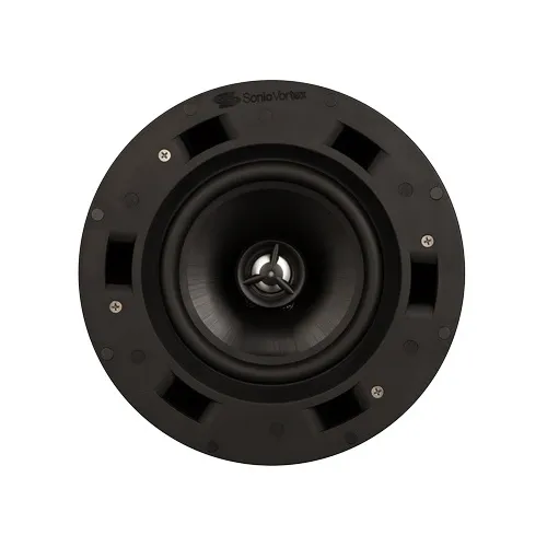 Beale Street TIC651 6.5" Ribbed Injected Polypropylene Woofer, In-Ceiling 2-way Speaker Powered by Sonic Vortex