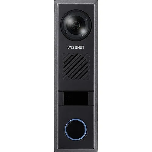 Hanwha TID-600R T Series 1-Slot 2MP IP Video Intercom Station with PoE, 12VDC, 1.6mm Fixed Lens