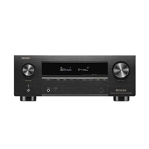 Denon AVR-X3800H 9.4 Channel 105W 8K AV Receiver with HEOS Built-in, Black