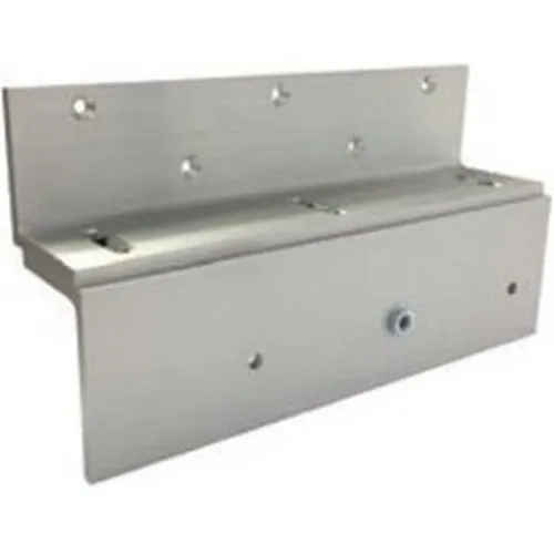 RCI TJ10 Top Jamb Z-Bracket Kit for 8310, Brushed Anodized Aluminum