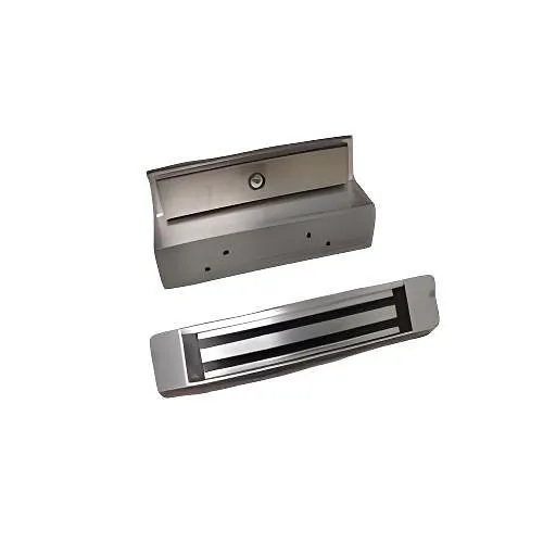 Dortronics TJ1106XD TJ1100 Series In-Swinging Door Electromagnetic Lock, SPDT Door Position Sensor, 650 lb, 12/24VDC