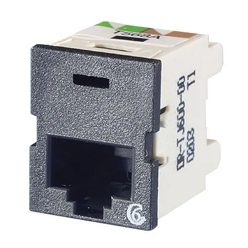 Ortronics OR-TJ600-00 Ortronics TJ600-00 Clarity TracJack, T568A/B, 180°, Black