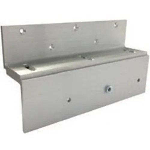 RCI TJ71 Top Jamb Z-Bracket Kit for 8371, Brushed Anodized Aluminum