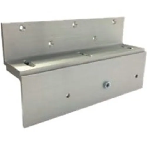 RCI TJ72 Top Jamb Z-Bracket Kit for 8372, Brushed Anodized Aluminum