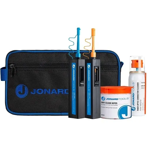 Jonard Tools TK-182 Fiber Optic Cleaning Kit