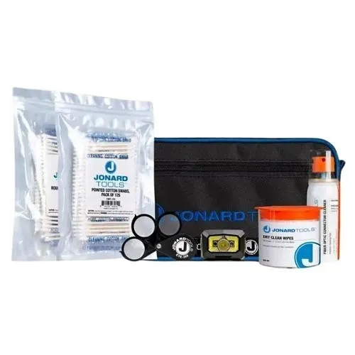 Jonard Tools TK-285 Fusion Splicer V-Groove and Connector Cleaning Kit