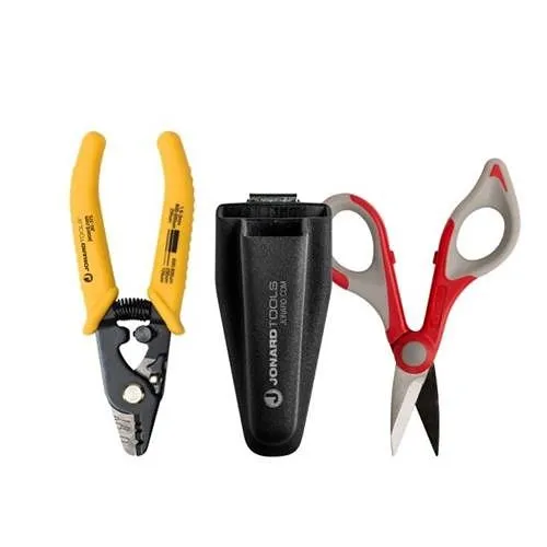 Jonard Tools TK-350 Fiber Stripper and Kevlar Shears Kit