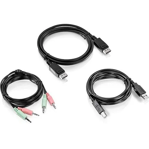 TRENDnet TK-CP06 6' DisplayPort, USB, and Audio KVM Cable Kit