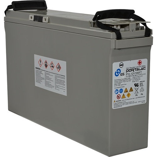 GS Yuasa PYL12V185FT Telecom Battery, 12V, 185Ah Front Terminal