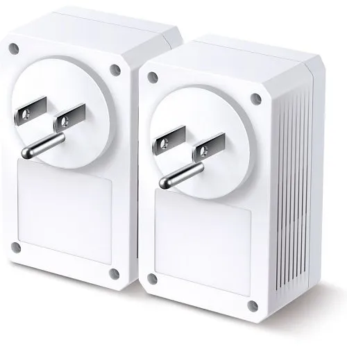 TP-Link TL-PA7017P KIT AV1000 Gigabit Passthrough Powerline Starter Kit