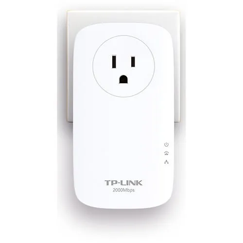 TP-Link TL-PA9020P KIT AV2000 2-Port Gigabit Passthrough Powerline Starter Kit