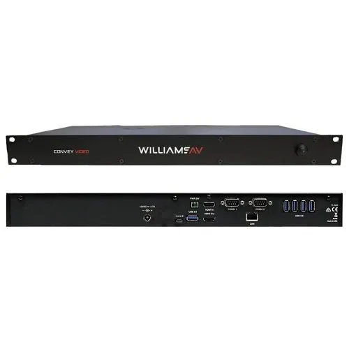 Williams AV TL S20 Convey Video Real-Time Translation System, 109-Languages, Subscription Plan Required