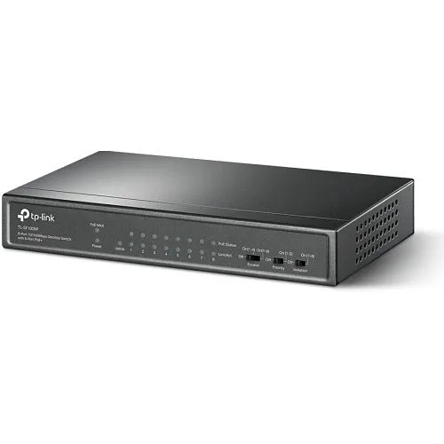 TP-Link TL-SF1009P 9-Port 10/100Mbps Desktop Switch with 8-Port PoE+