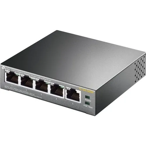 TP-Link TL-SG1005P 5-Port Gigabit Desktop Switch with 4-Port PoE