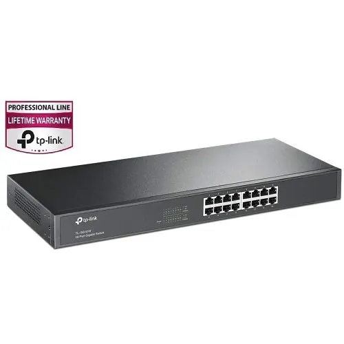 TP-Link TL-SG1016 16-Port Gigabit Desktop/Rackmount Switch