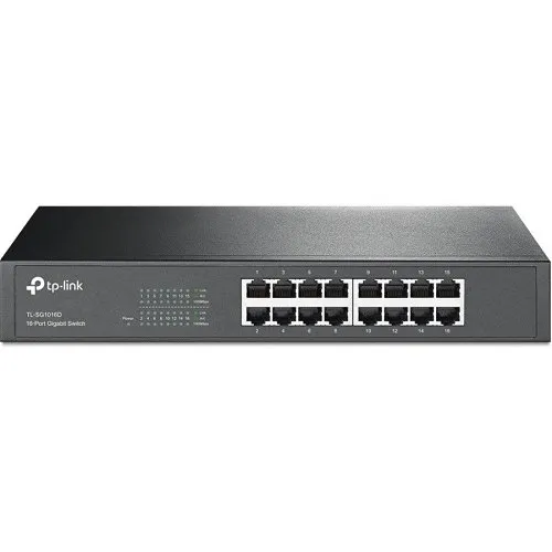 TP-Link TL-SG1016D 16-Port Gigabit Desktop / Rackmount Switch