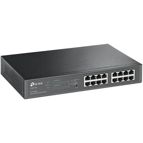 TP-Link TL-SG1016PE 16-Port Gigabit Easy Smart Switch with 8-Port PoE+