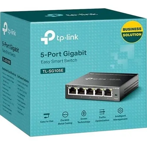 TP-Link TL-SG105E 5-Port Gigabit Easy Smart Switch