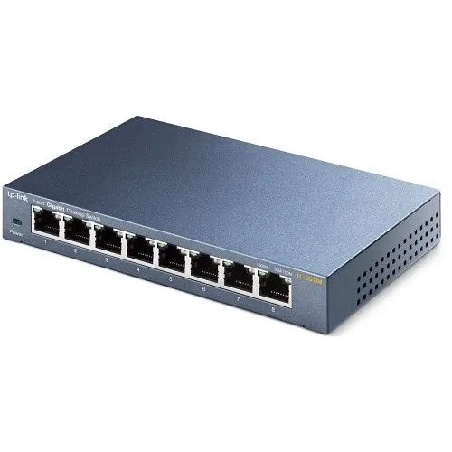 TP-Link TL-SG108 8-Port 10/100/1000Mbps Desktop Switch