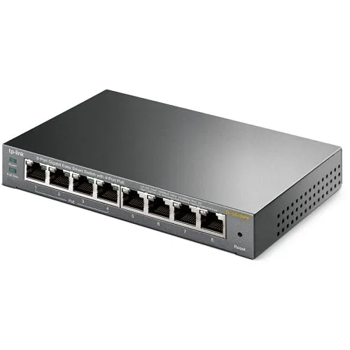 TP-Link TL-SG108PE 8-Port Gigabit Easy Smart Switch with 4-Port PoE