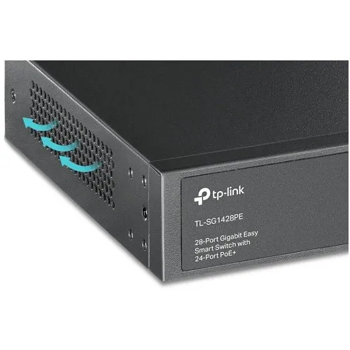 TP-Link TL-SG1428PE 28-Port Gigabit Easy Smart Switch with 24-Port PoE+