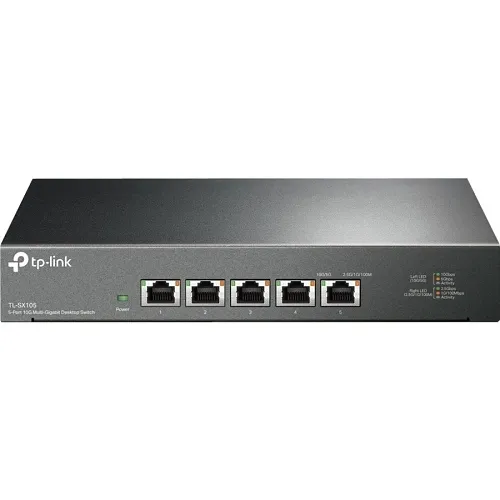 TP-Link TL-SX105 5-Port 10G Desktop Switch, Black