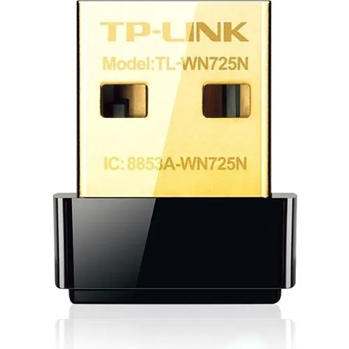 TP-Link TL-WN725N Wireless Nano USB Adapter, 150mbps, Miniature Design, Plug in and Forget